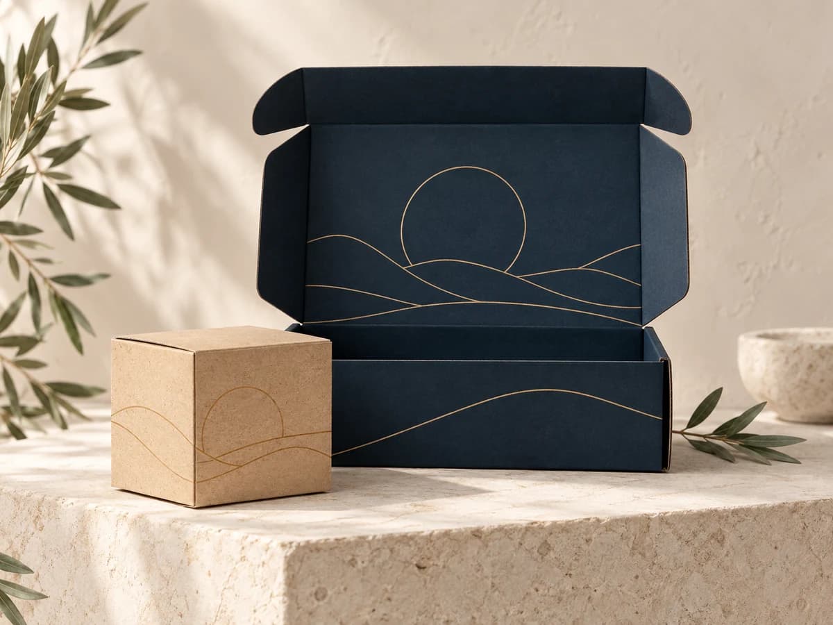 Custom packaging designed with care